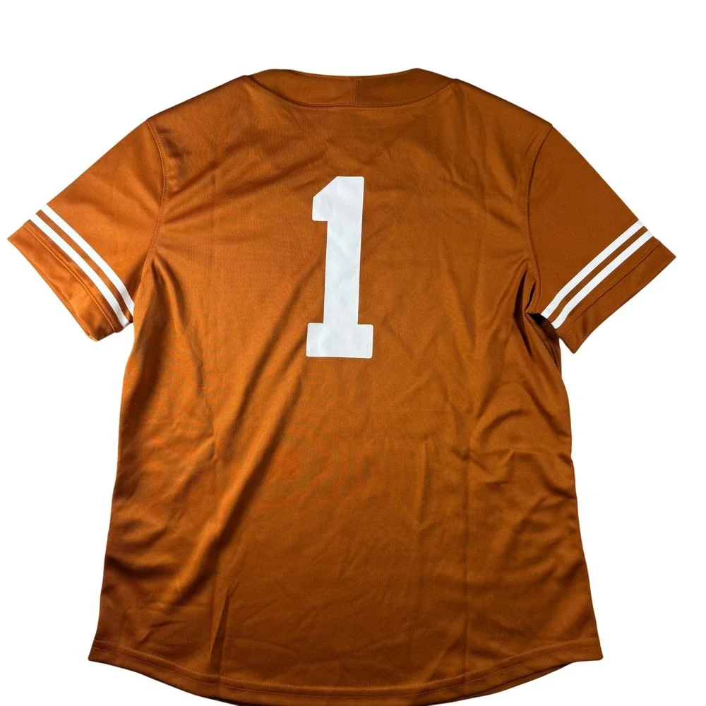 Nike Texas Longhorns #1 Womens Game Jersey Texas Orange Small NWT DriFit